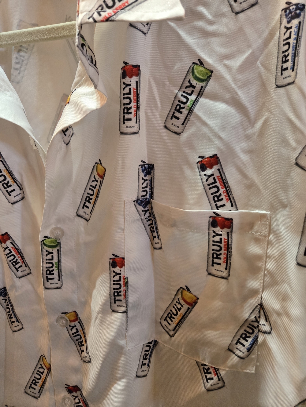 TRULY White Shirt Button Up